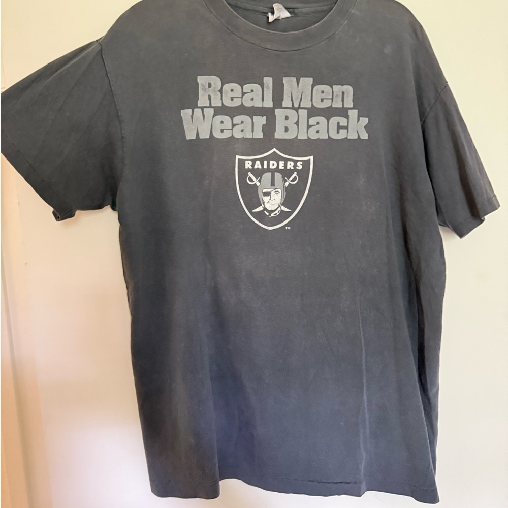 Vintage 90s raiders tee